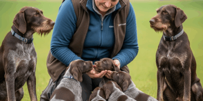 Professional photograph related to: Wirehaired Pointing Griffon Breeders — How to Find a Reputable O
