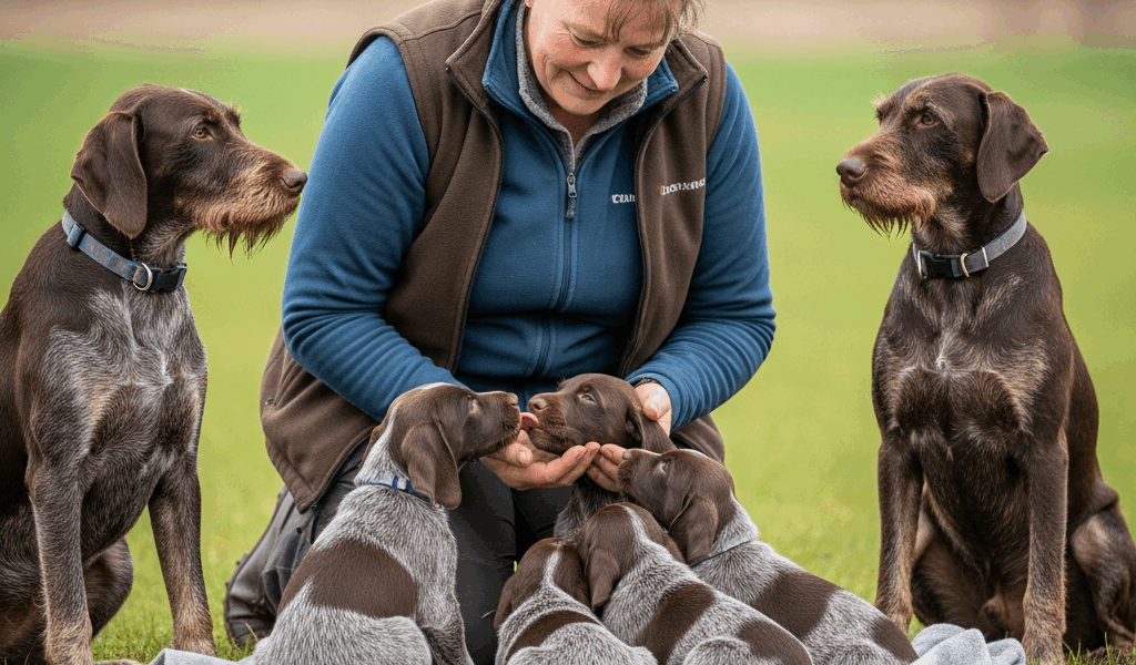 Professional photograph related to: Wirehaired Pointing Griffon Breeders — How to Find a Reputable O