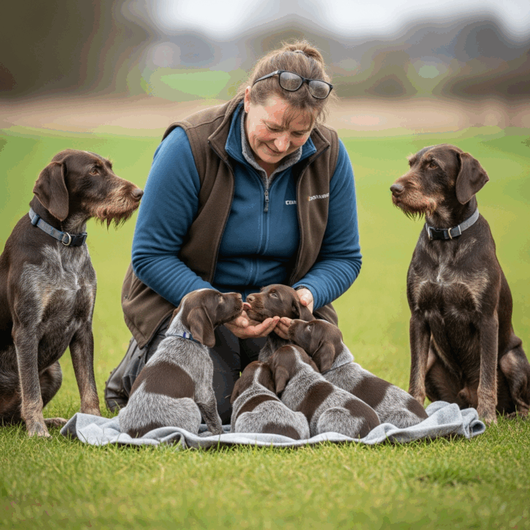 Professional photograph related to: Wirehaired Pointing Griffon Breeders — How to Find a Reputable O