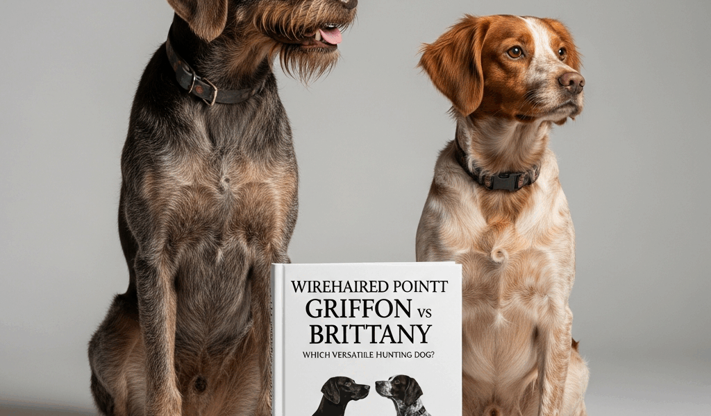 Professional photograph related to: Wirehaired Pointing Griffon vs Brittany — Which Versatile Huntin