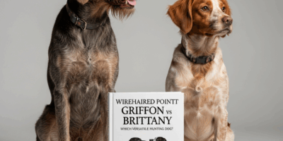 Professional photograph related to: Wirehaired Pointing Griffon vs Brittany — Which Versatile Huntin